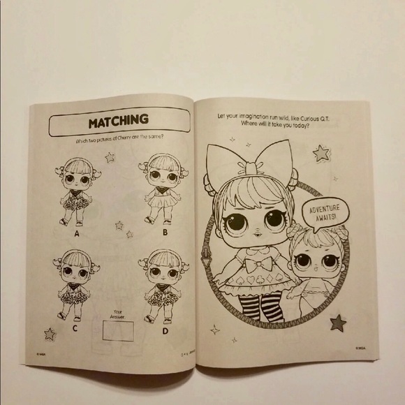 LOL SURPRISE DOLLS COLORING & ACTIVITY BOOK - Picture 6 of 7